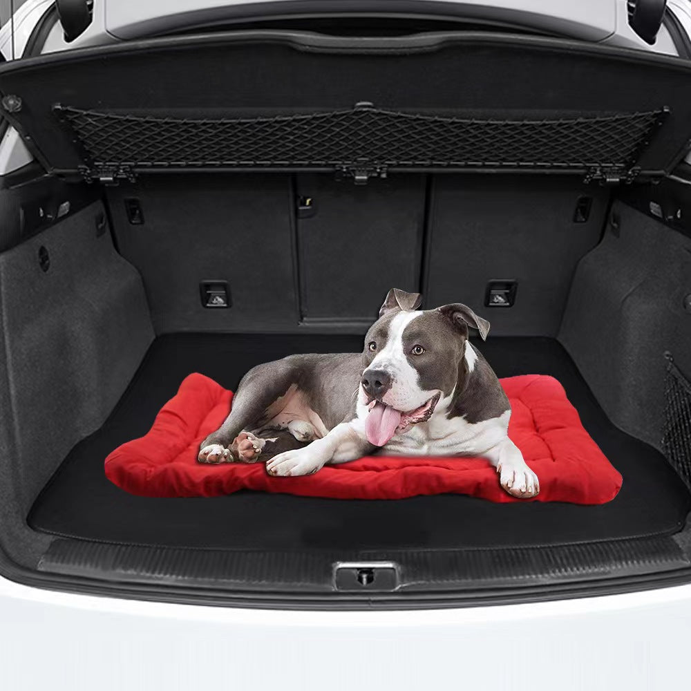 Pet Products Outdoor Portable Waterproof Foldable Roll-up Marching Sofa Dog Cushion Dog Bed Dog Kennel.